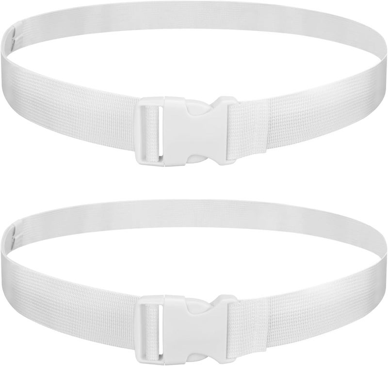 DkOvn 2 Pack Football Belts, 52 to 57 Inches Long, with Stainless Steel D Rings, for Youth, Adults - Image 1